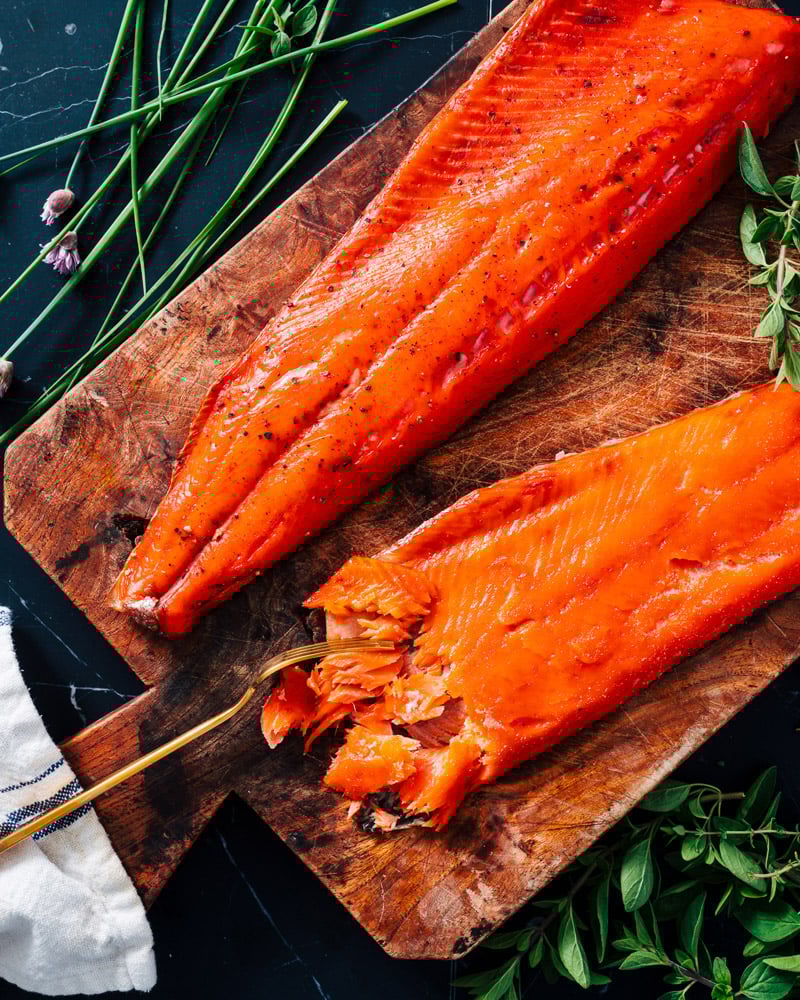How to smoke salmon