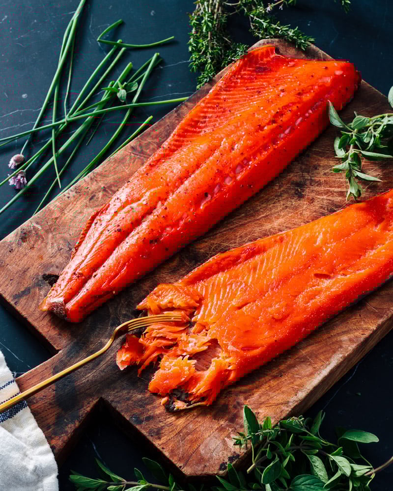 Smoked salmon