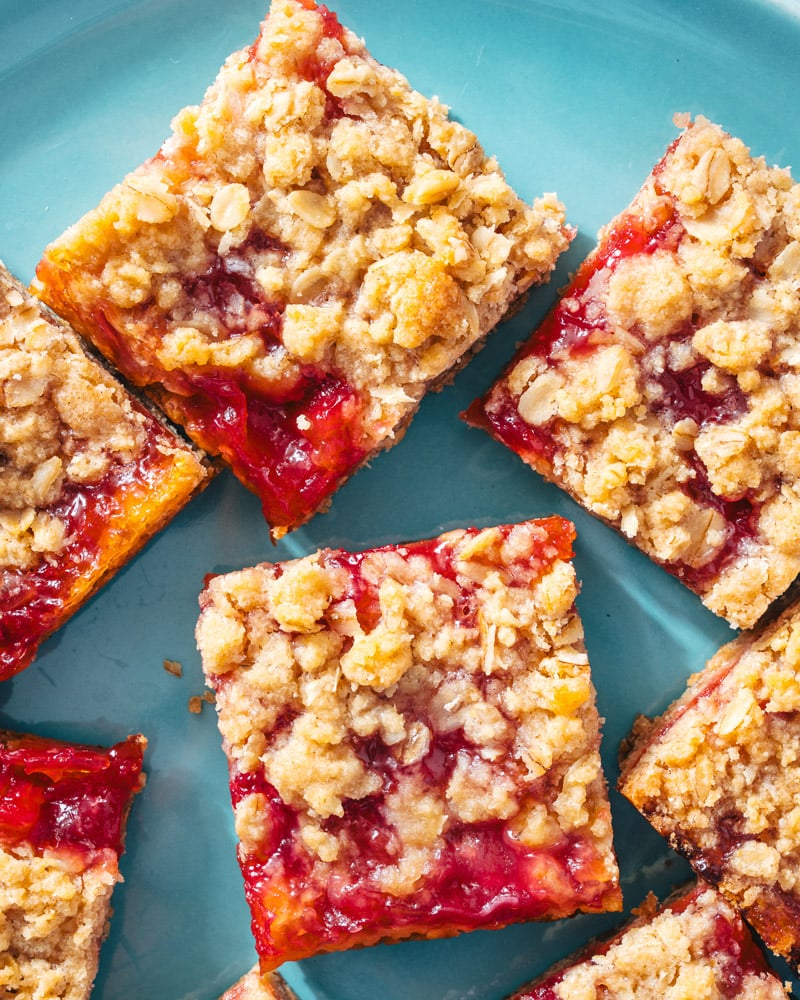 Rhubarb bars