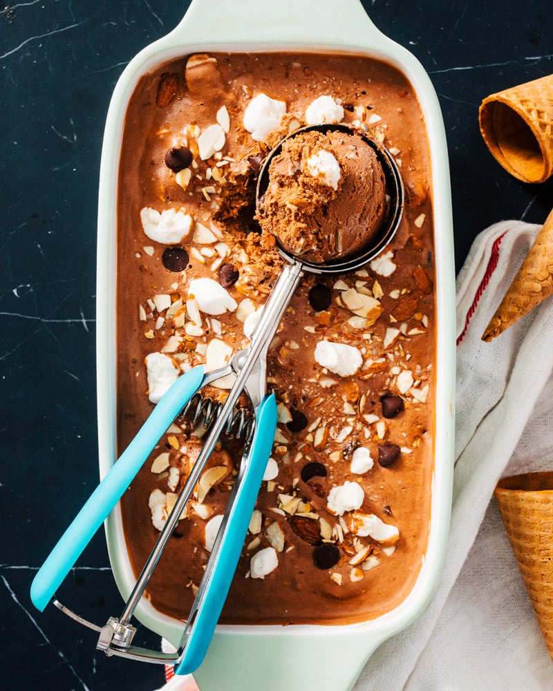 rocky road ice cream