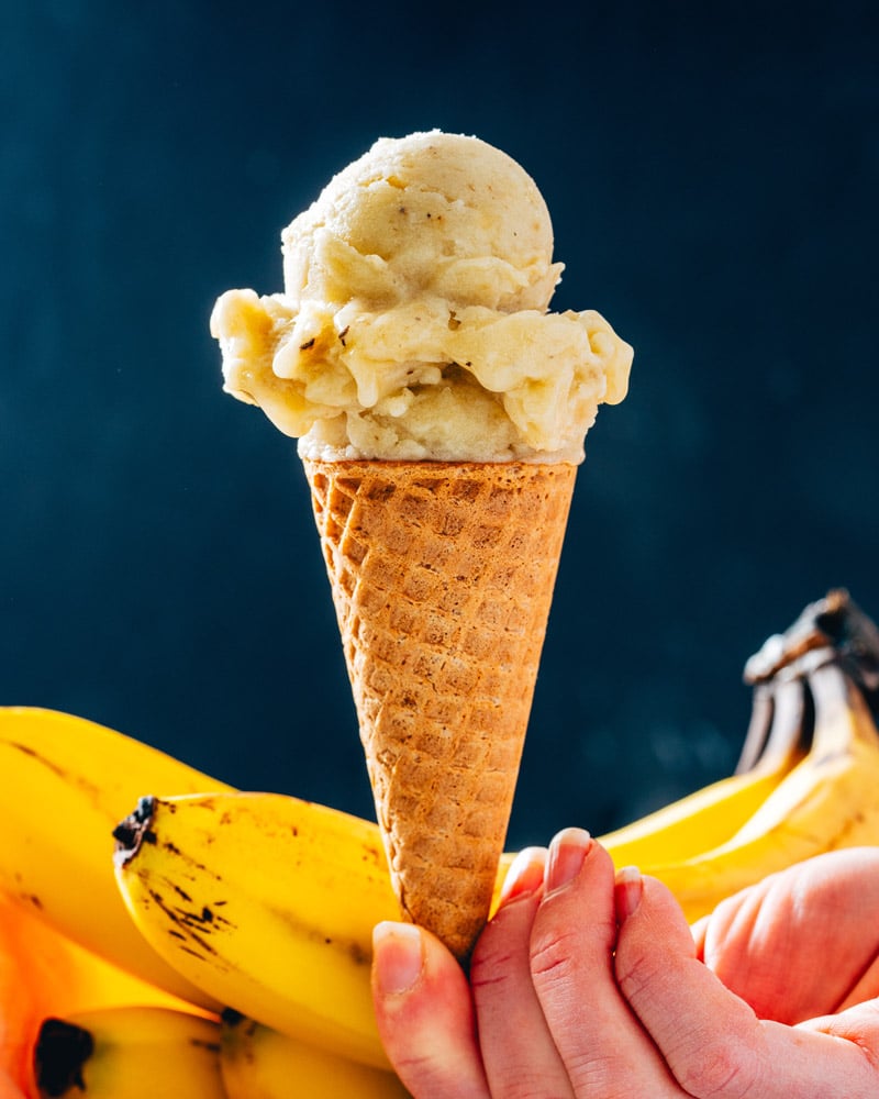 Banana ice cream