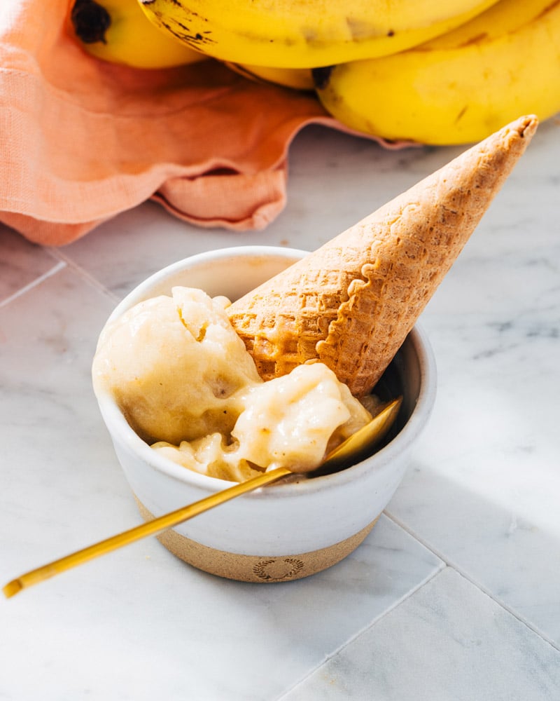 Banana ice cream