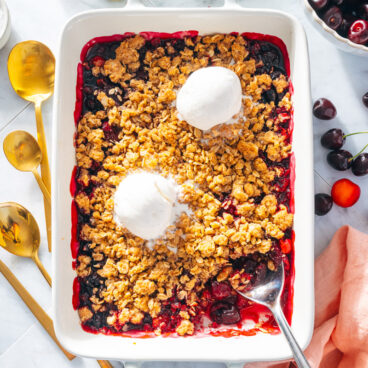 Cherry Crisp Recipe