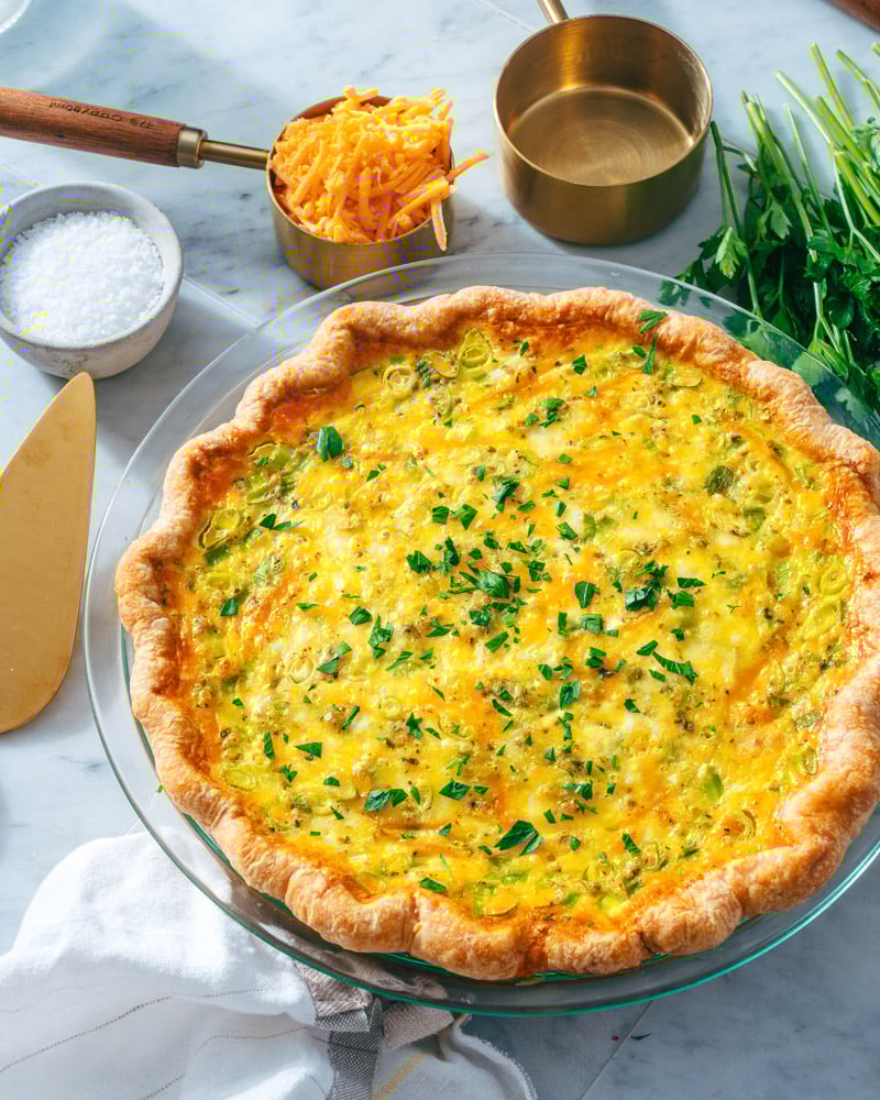 Easy quiche recipe