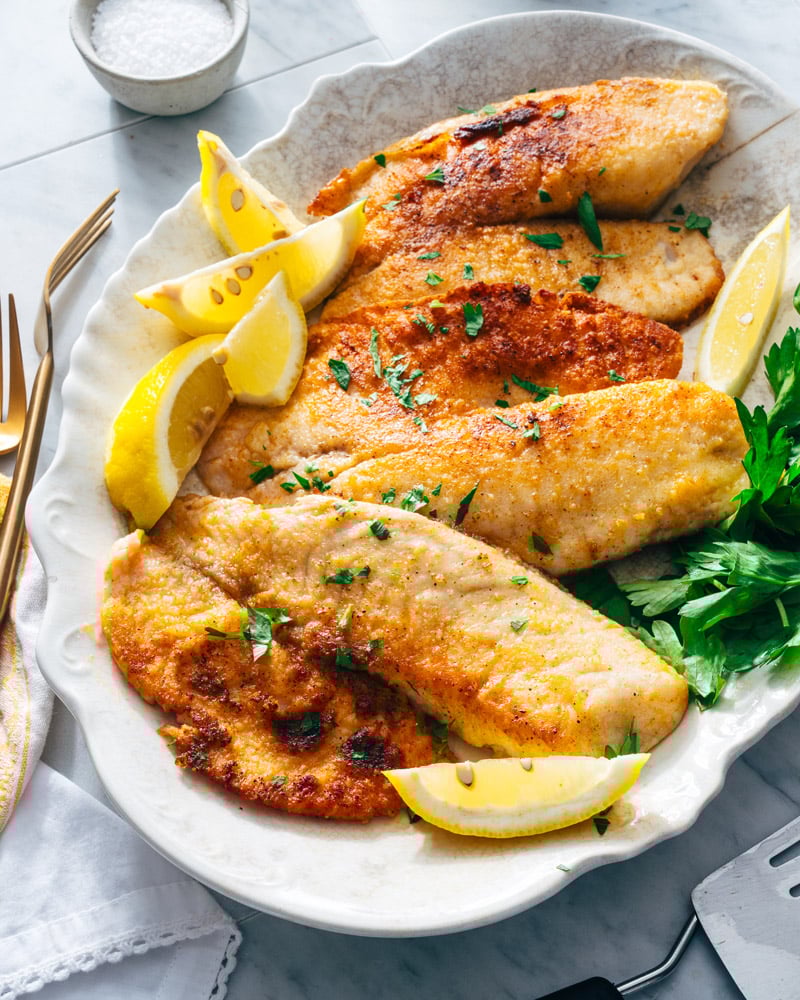 Pan Fried Tilapia