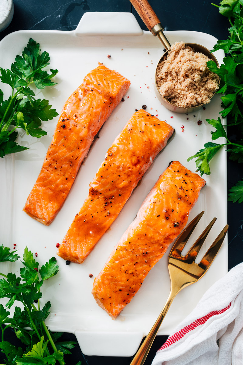 Brown sugar salmon