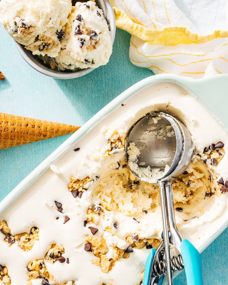 Cookie dough ice cream