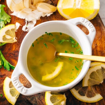 Lemon Garlic Butter Sauce