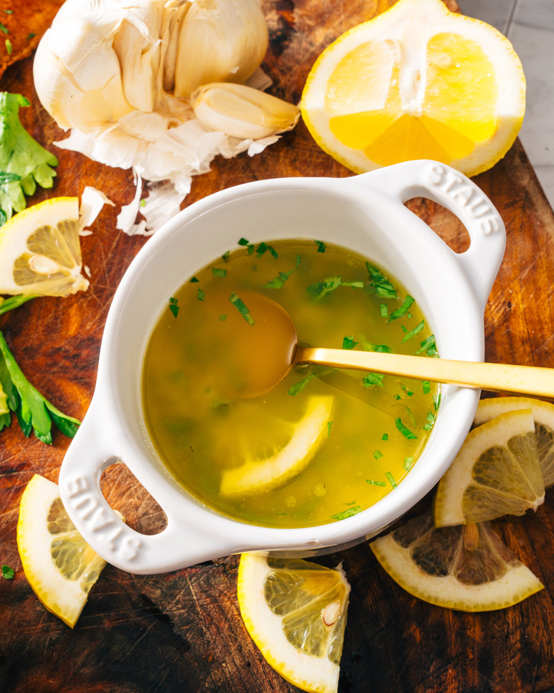 Lemon Garlic Butter Sauce