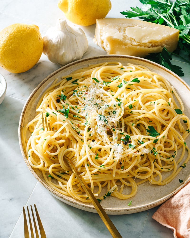 Garlic butter noodles