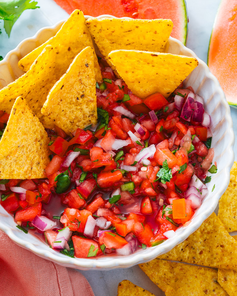 Watermelon salsa