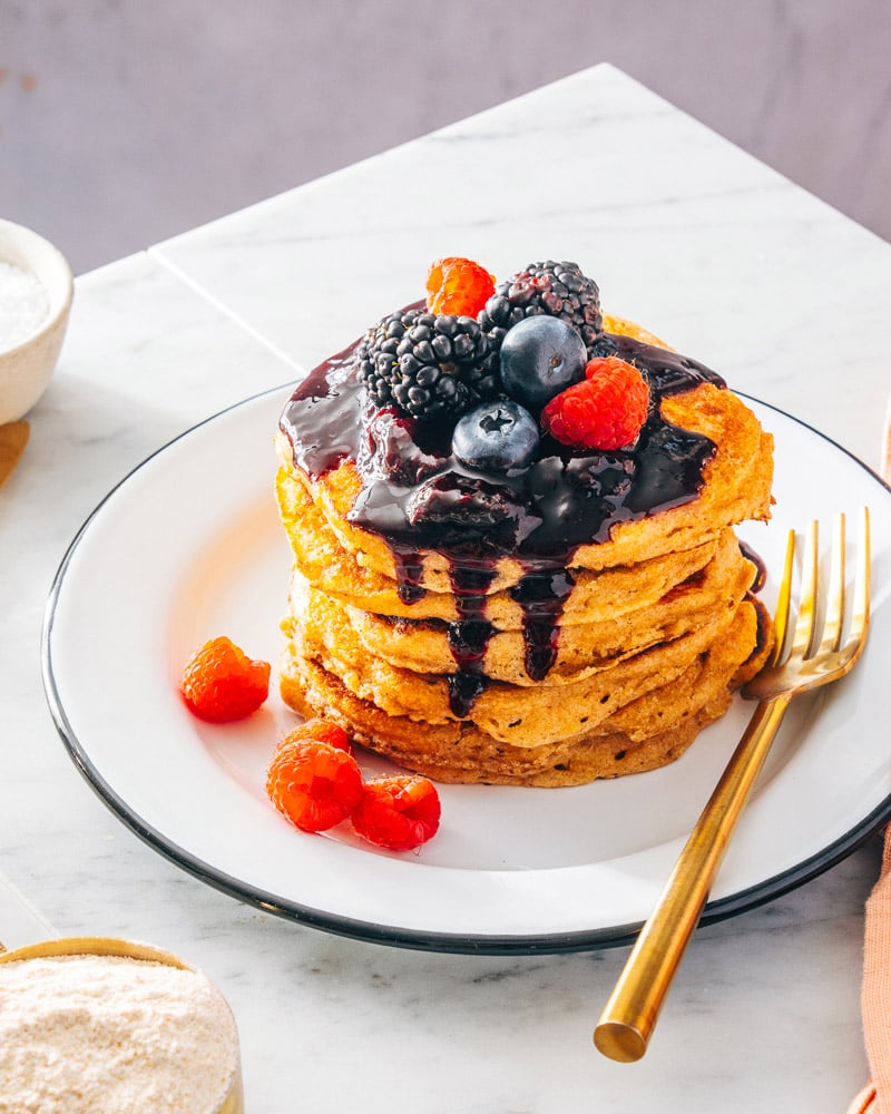 Whole wheat pancakes recipe