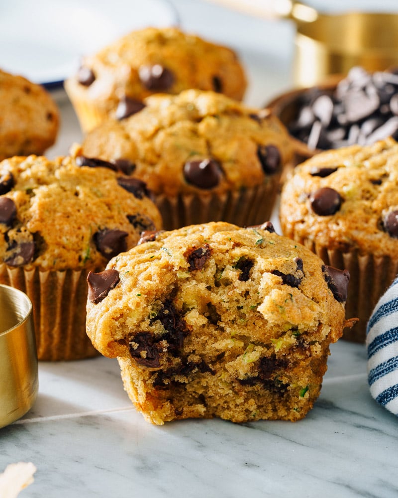 Chocolate Chip Zucchini Muffins