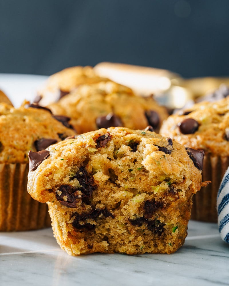 Zucchini Chocolate Chip Muffins