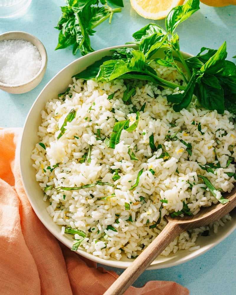 Basil rice