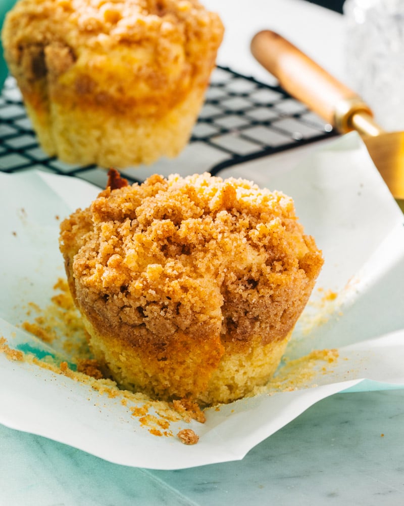 Coffee cake muffins 