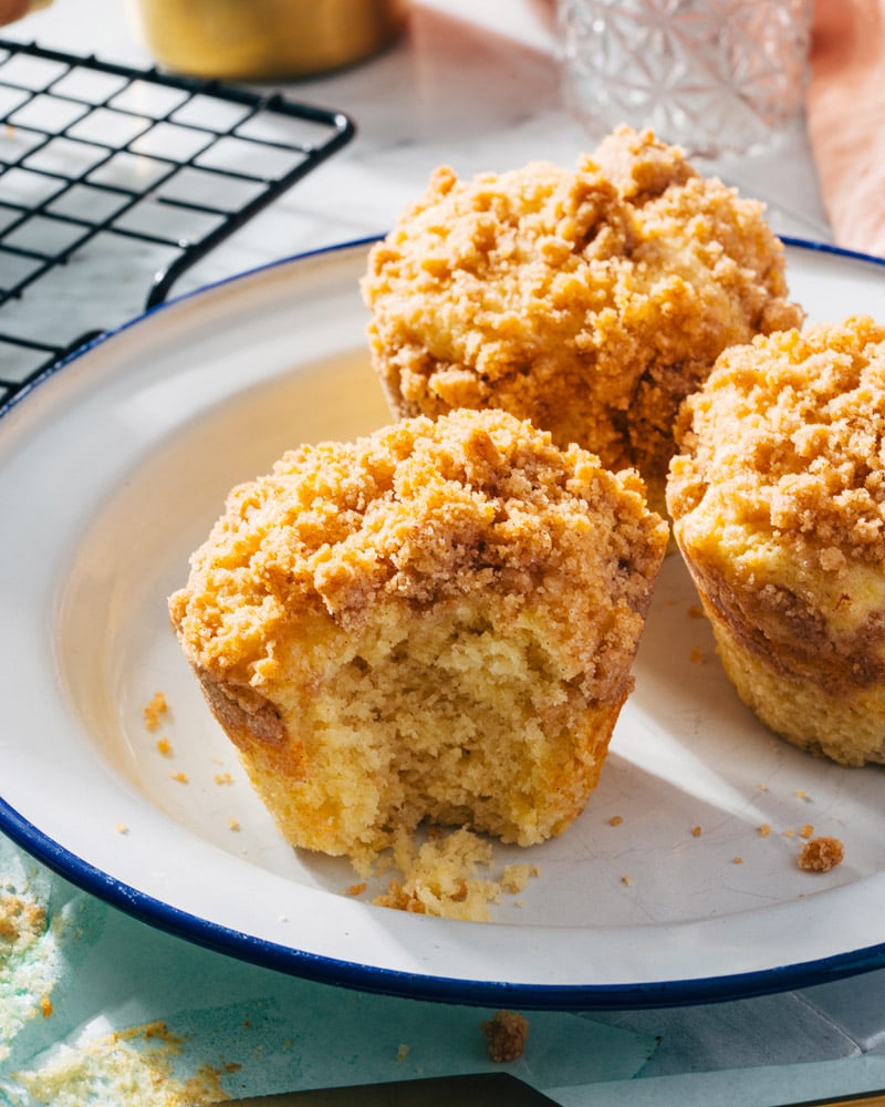 Coffee cake muffins recipe