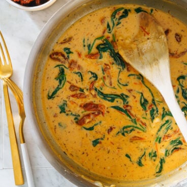 Sun Dried Tomato Cream Sauce