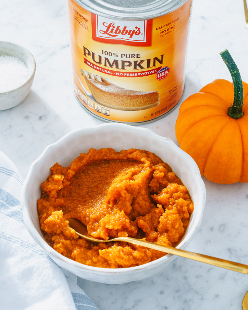 how to freeze canned pumpkin
