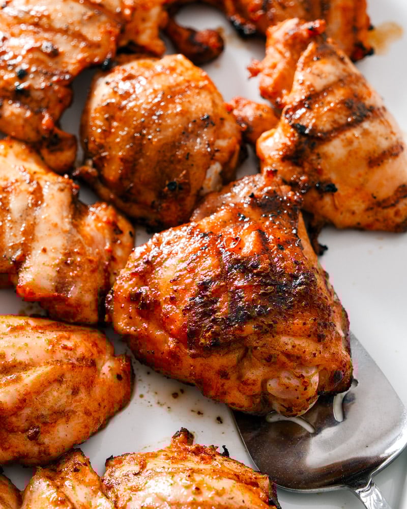 Grilled Chicken Thighs