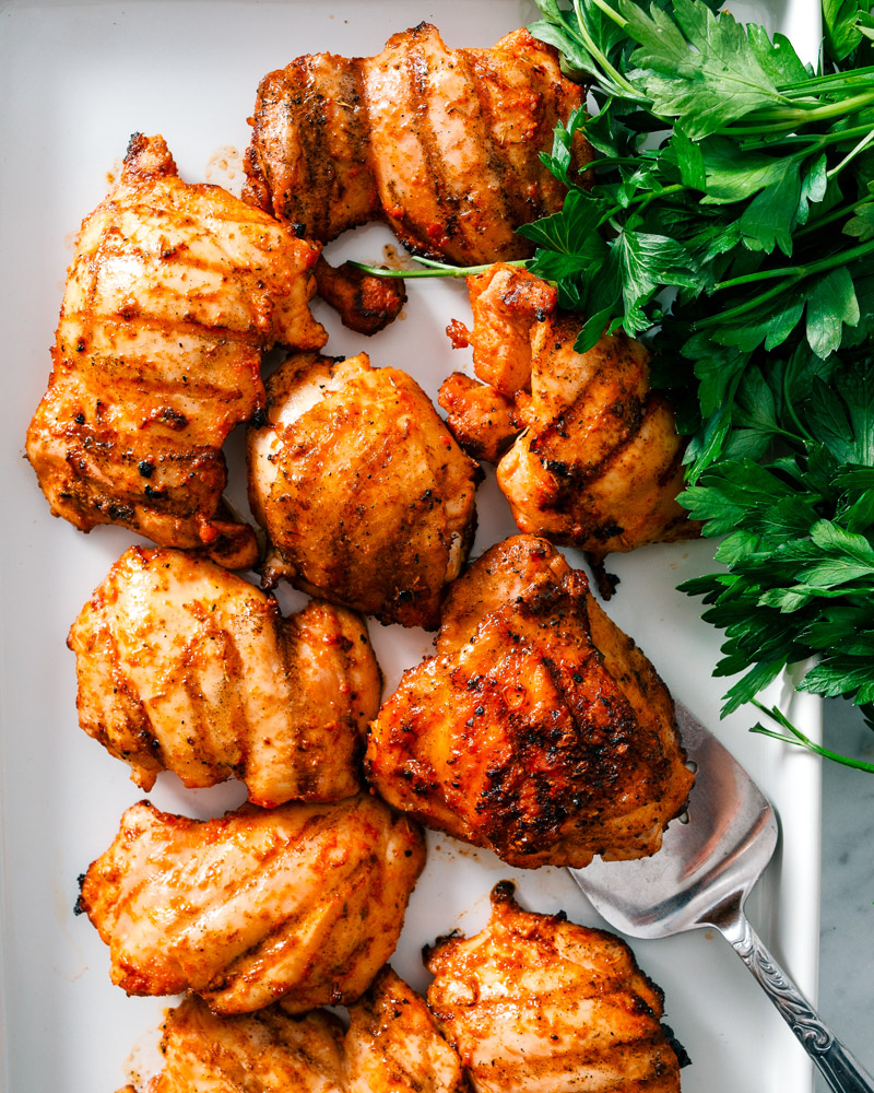 Grilled Chicken Thighs