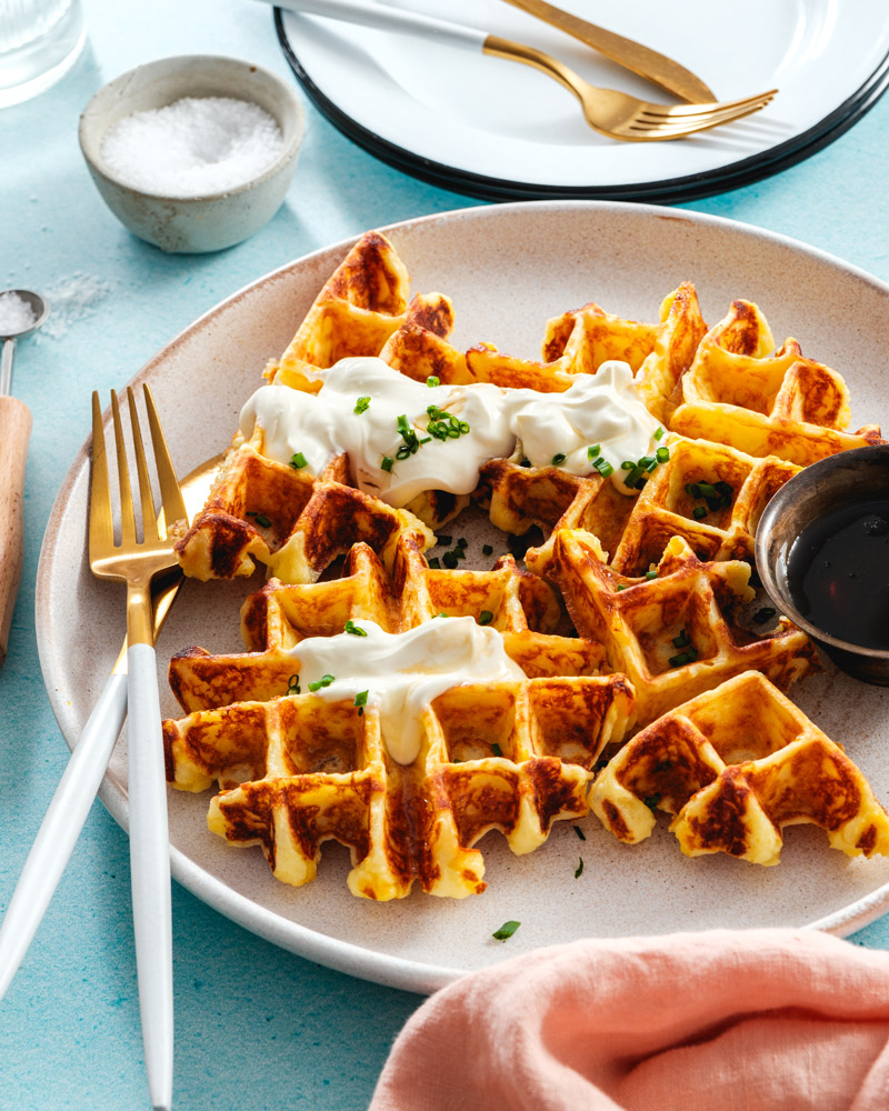 Mashed Potato Waffles