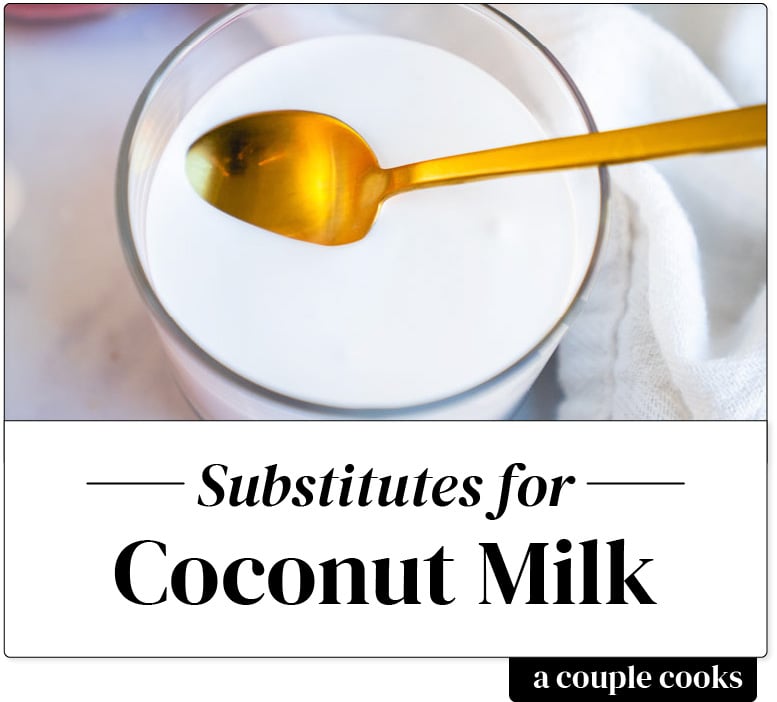 Coconut milk substitute