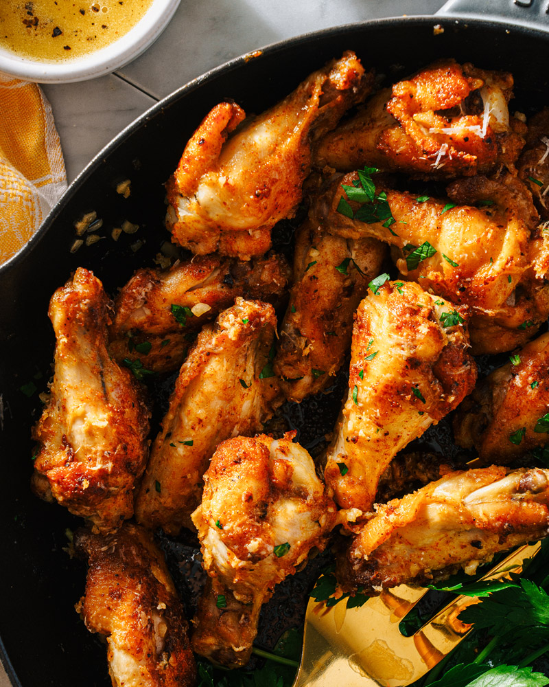 Garlic Parmesan Wings