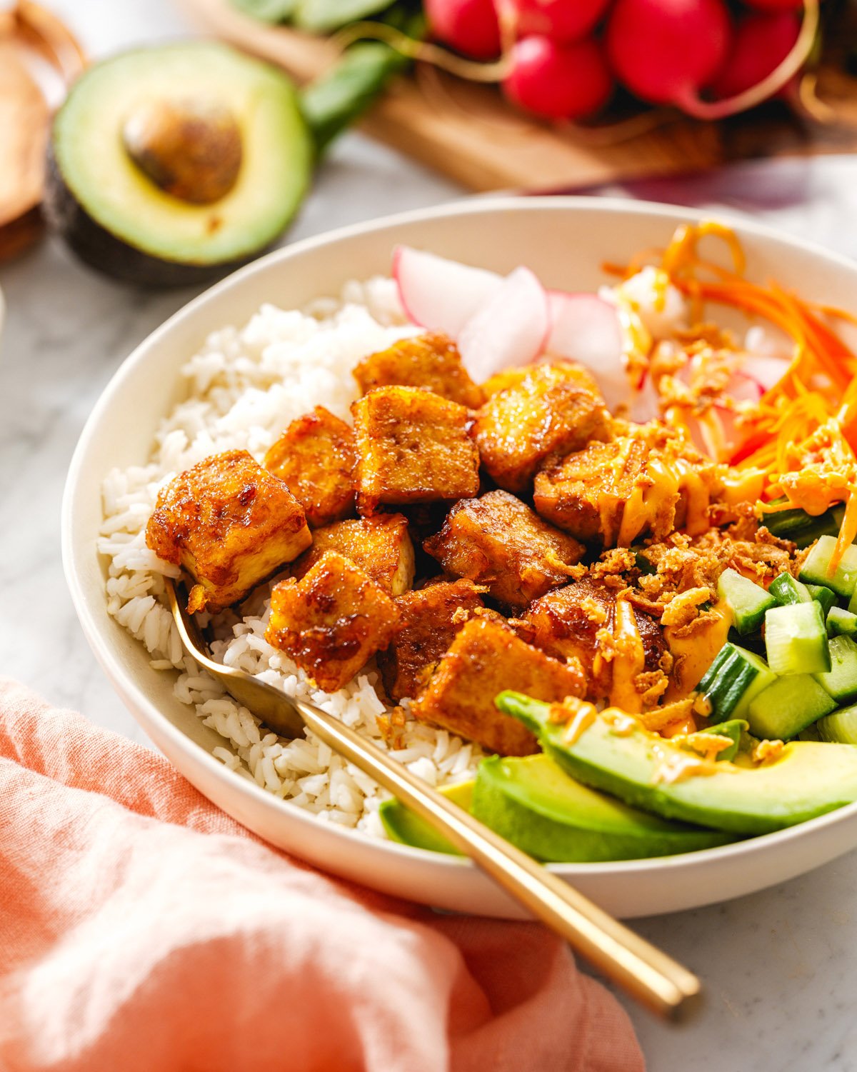 Tofu Rice Bowl