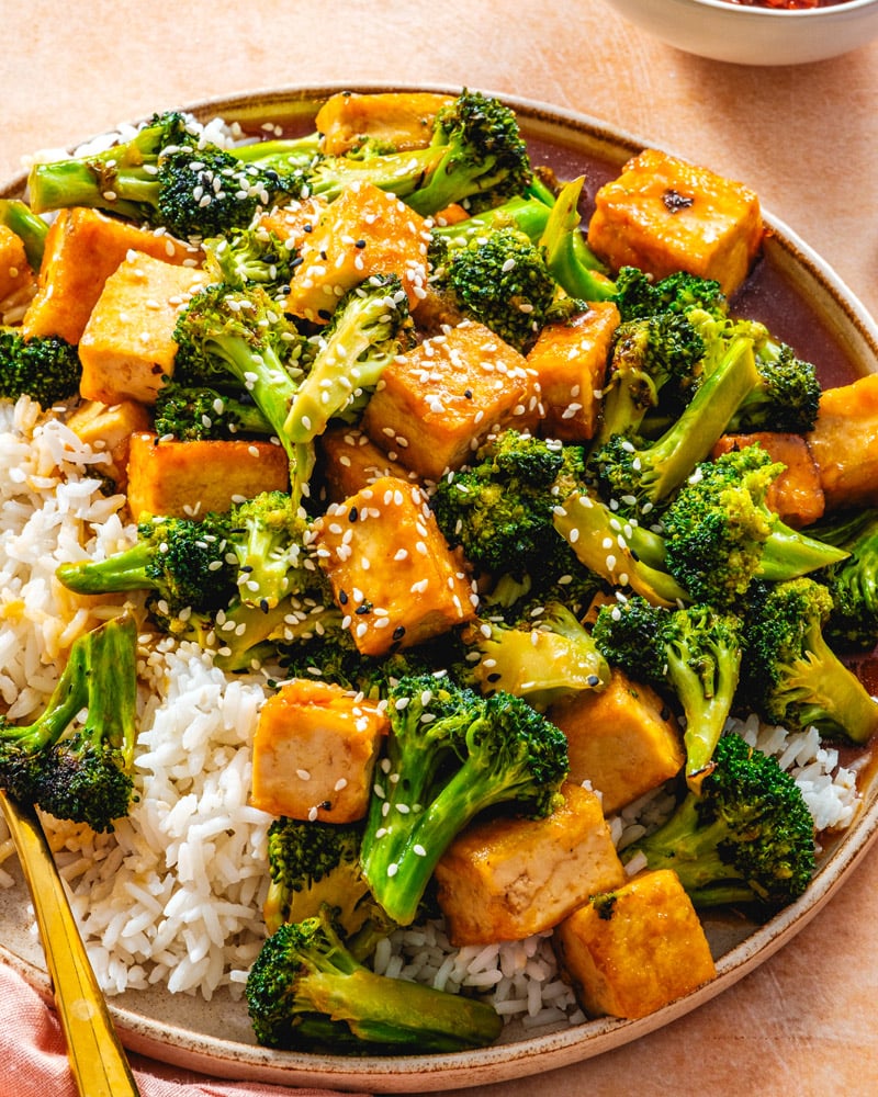 Tofu Broccoli Stir Fry