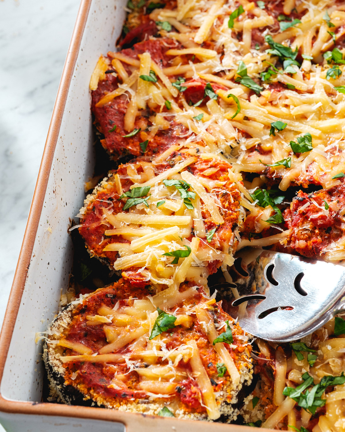 Vegan Eggplant Parmesan