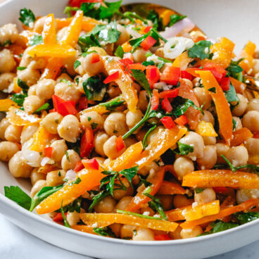 Garbanzo bean salad
