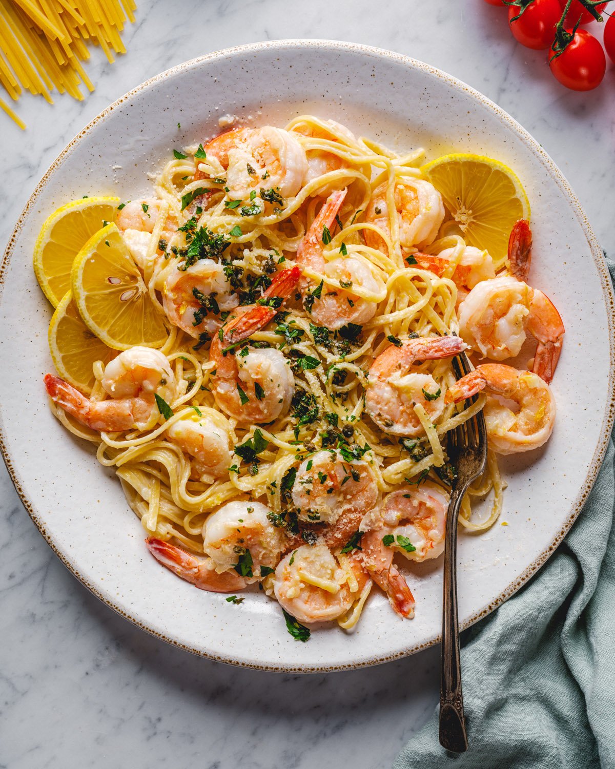 Shrimp Linguine