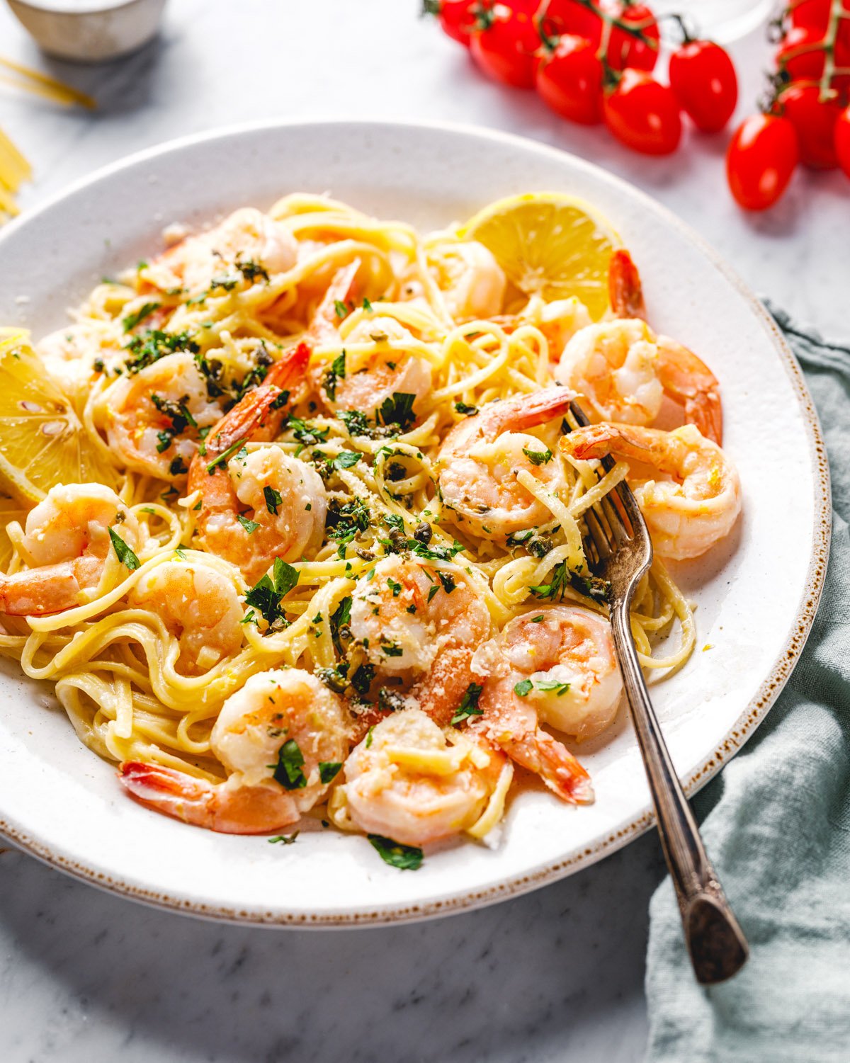 Shrimp Linguine