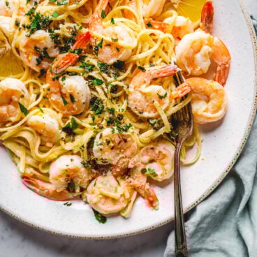 Shrimp Linguine
