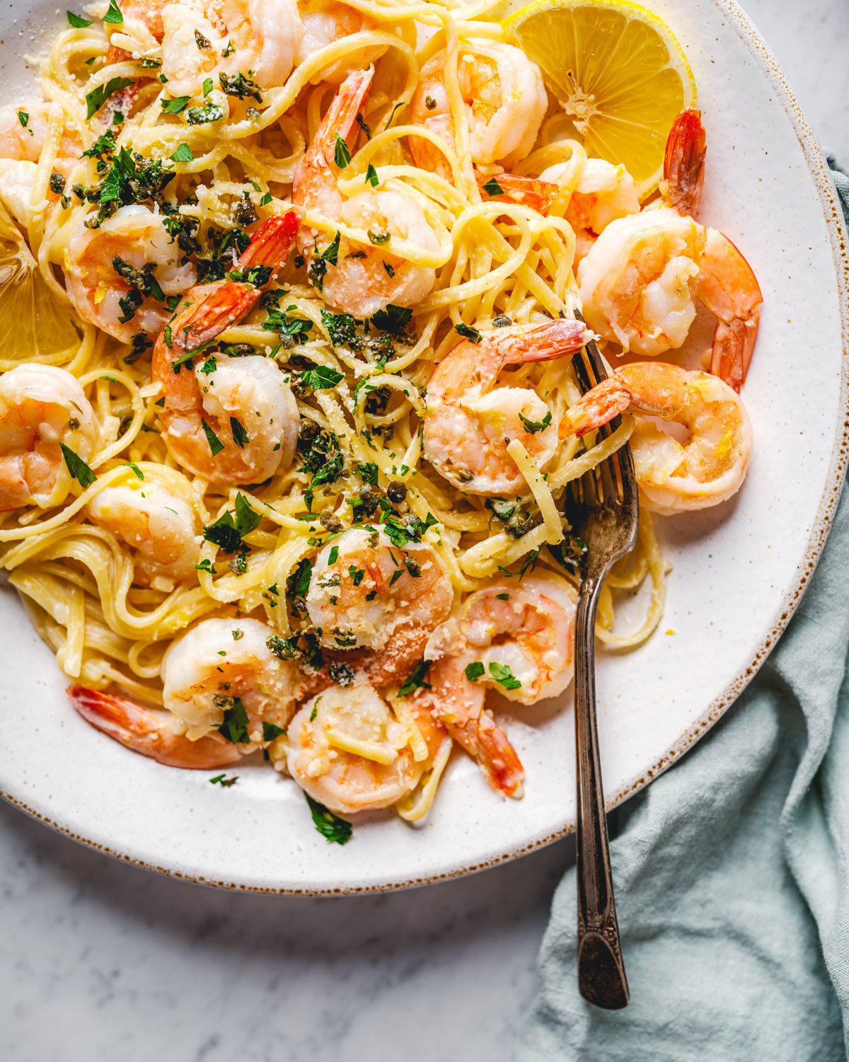 Shrimp Linguine
