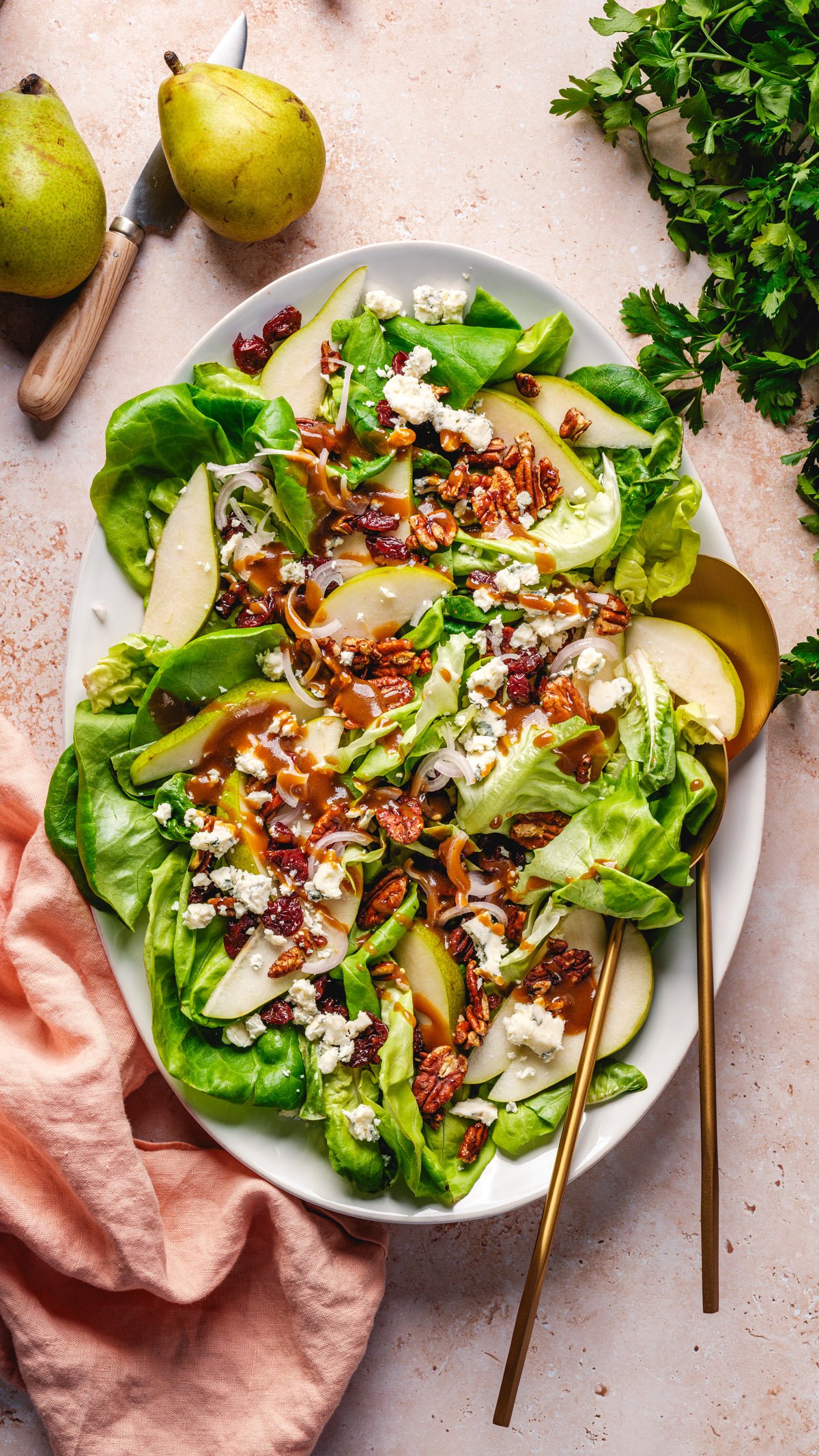 Pear Gorgonzola Salad