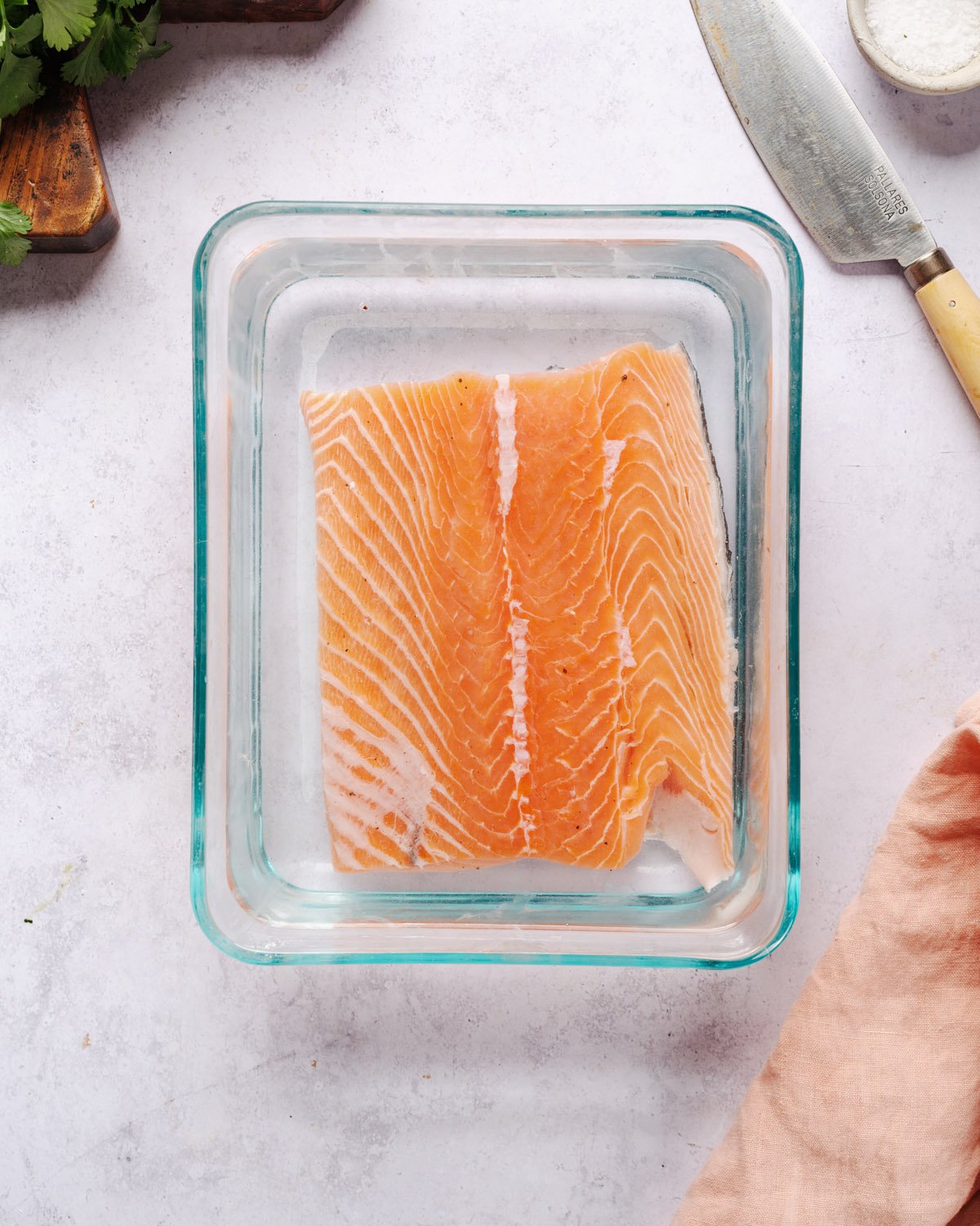 How to brine salmon