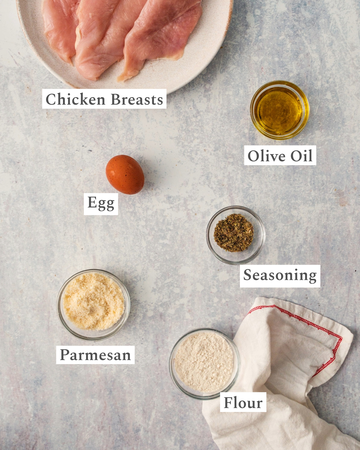 Chicken Parmesan Ingredients
