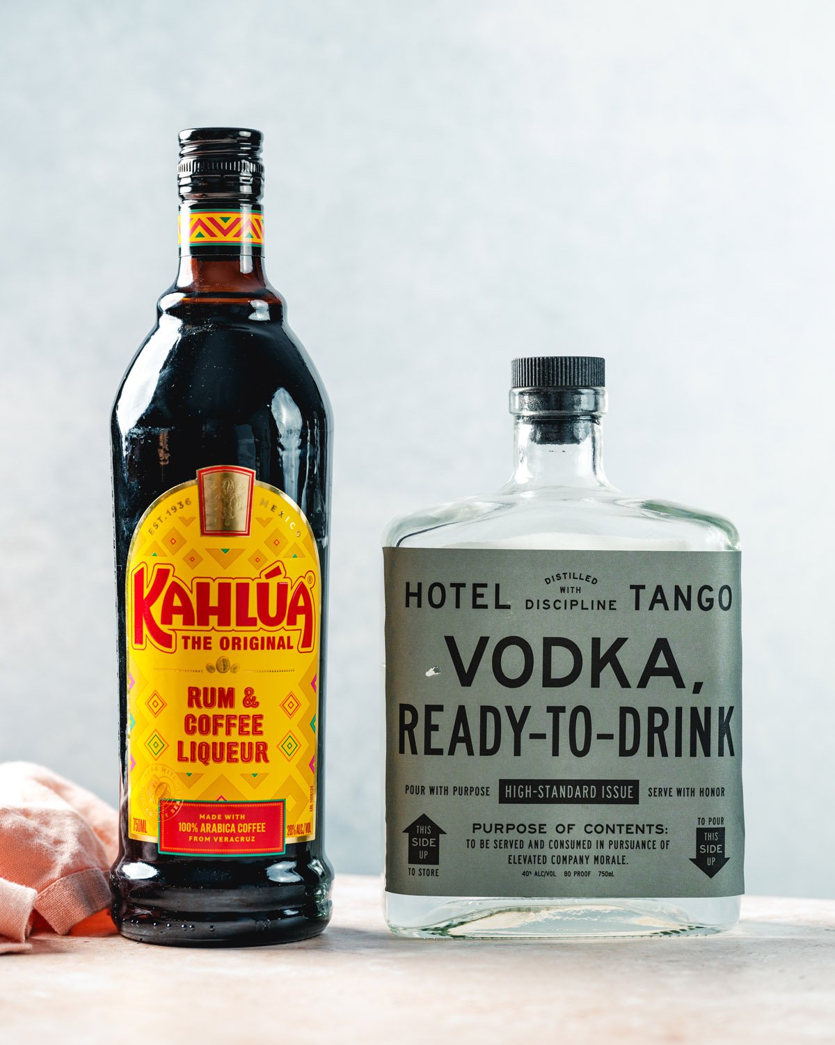 Espresso Martini ingredients