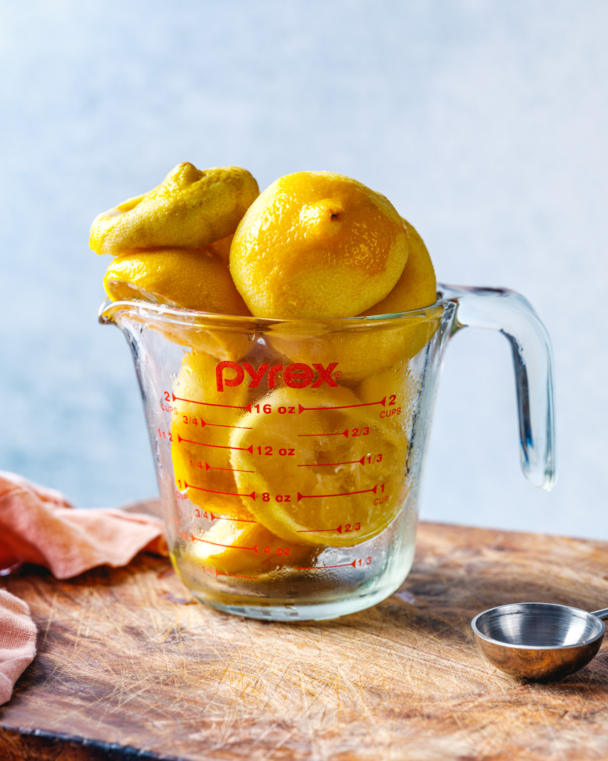 Juiced lemons
