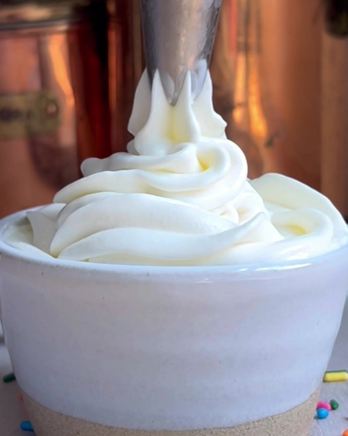 Frozen yogurt Step 3: Serve. 