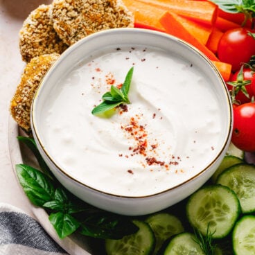 Yogurt tahini sauce