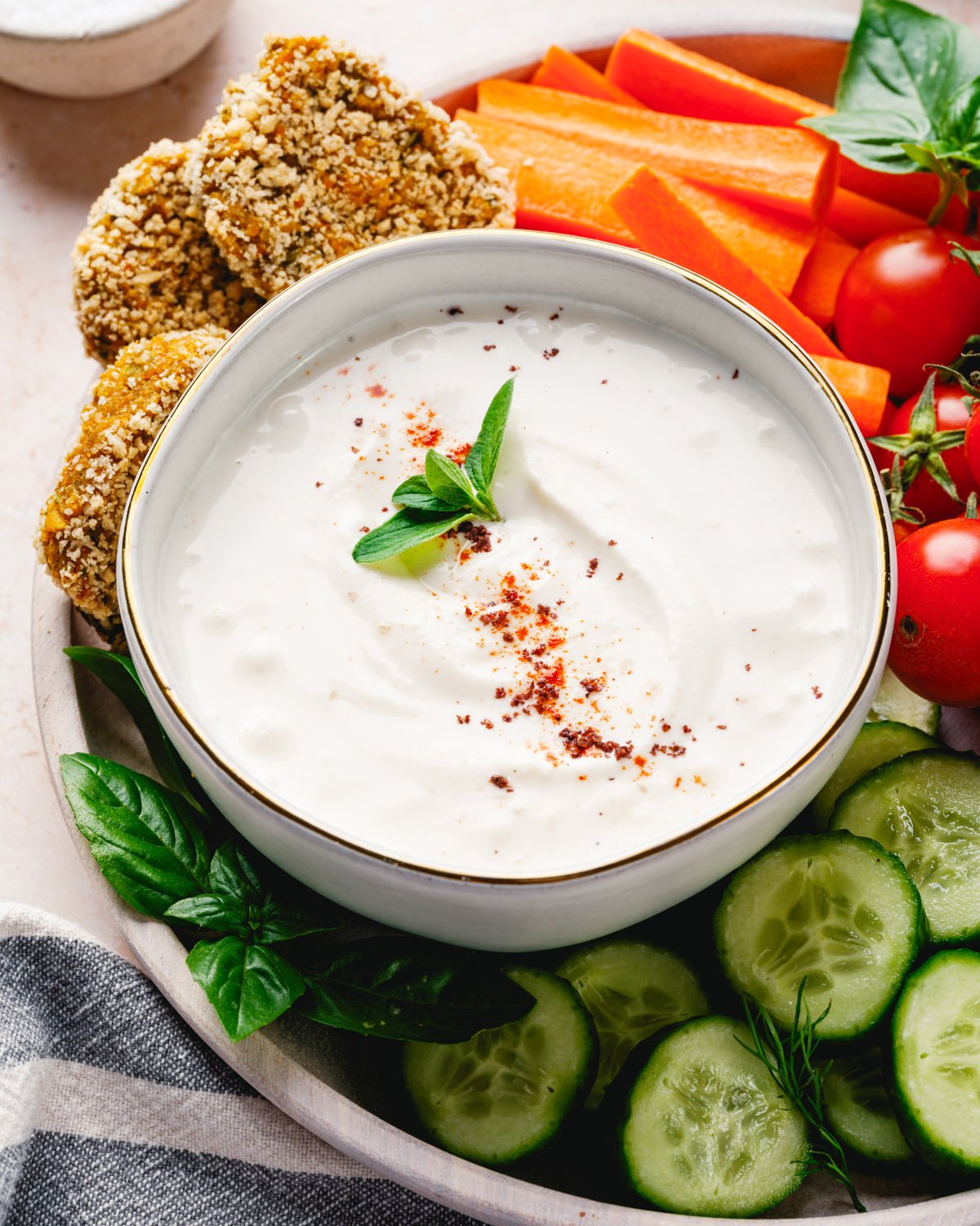 Yogurt tahini sauce