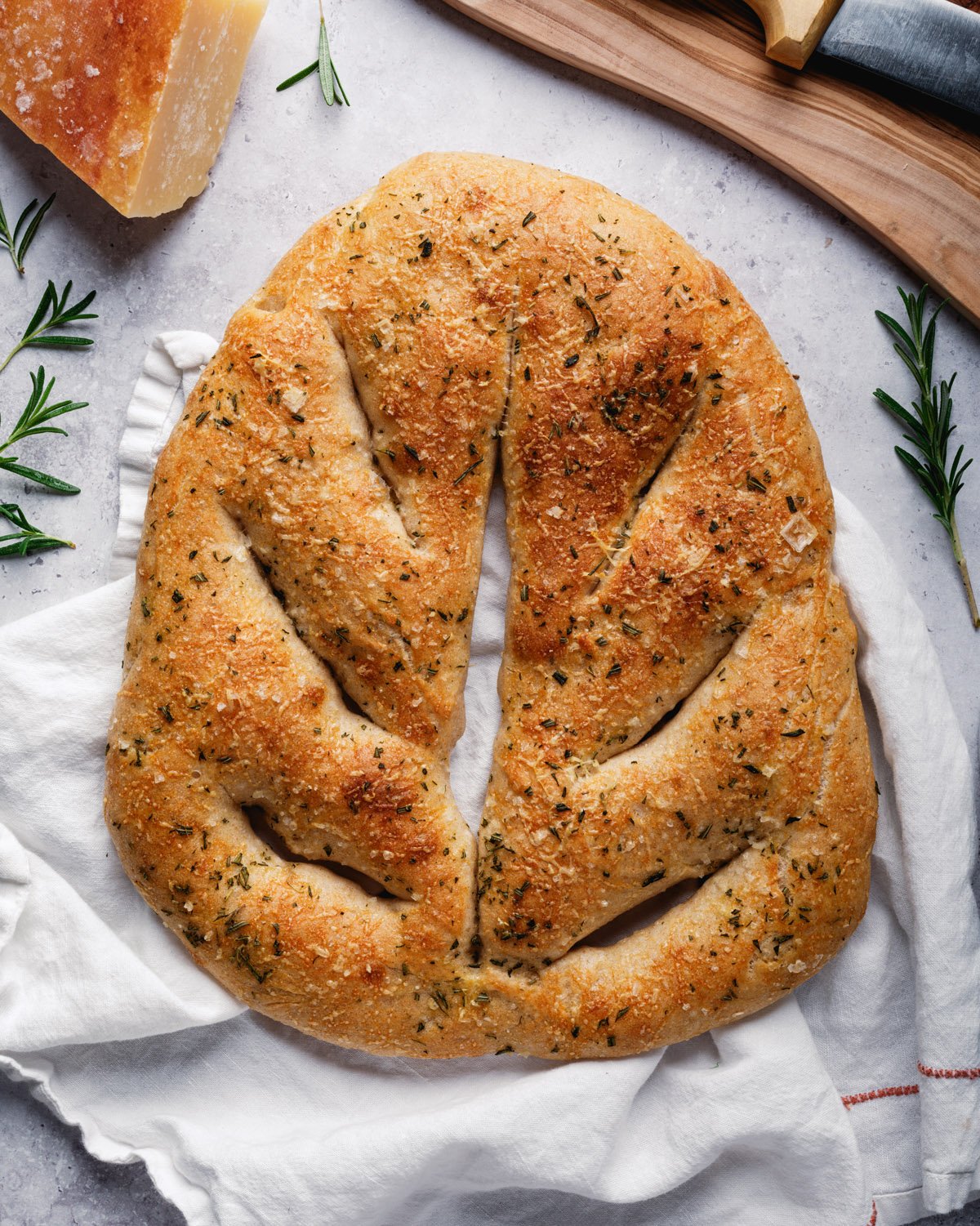 Fougasse bread