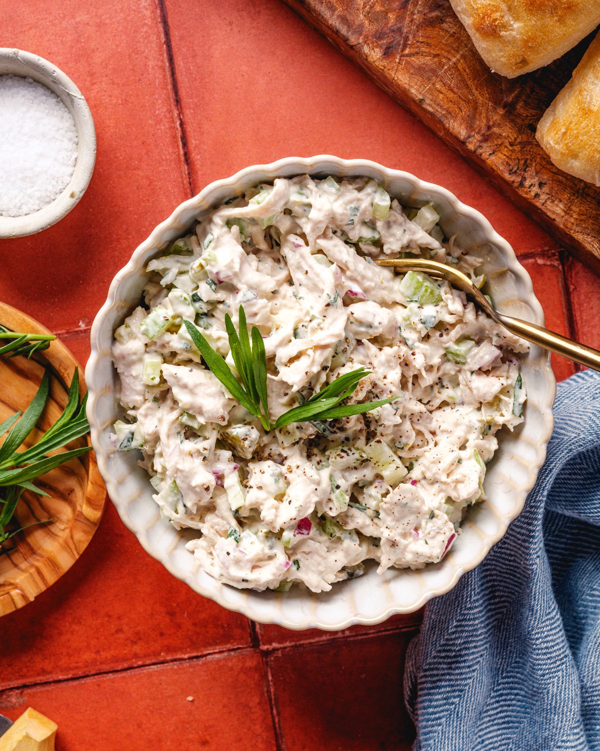 Tarragon chicken salad