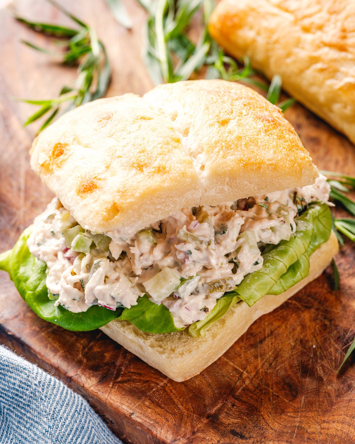 Tarragon chicken salad