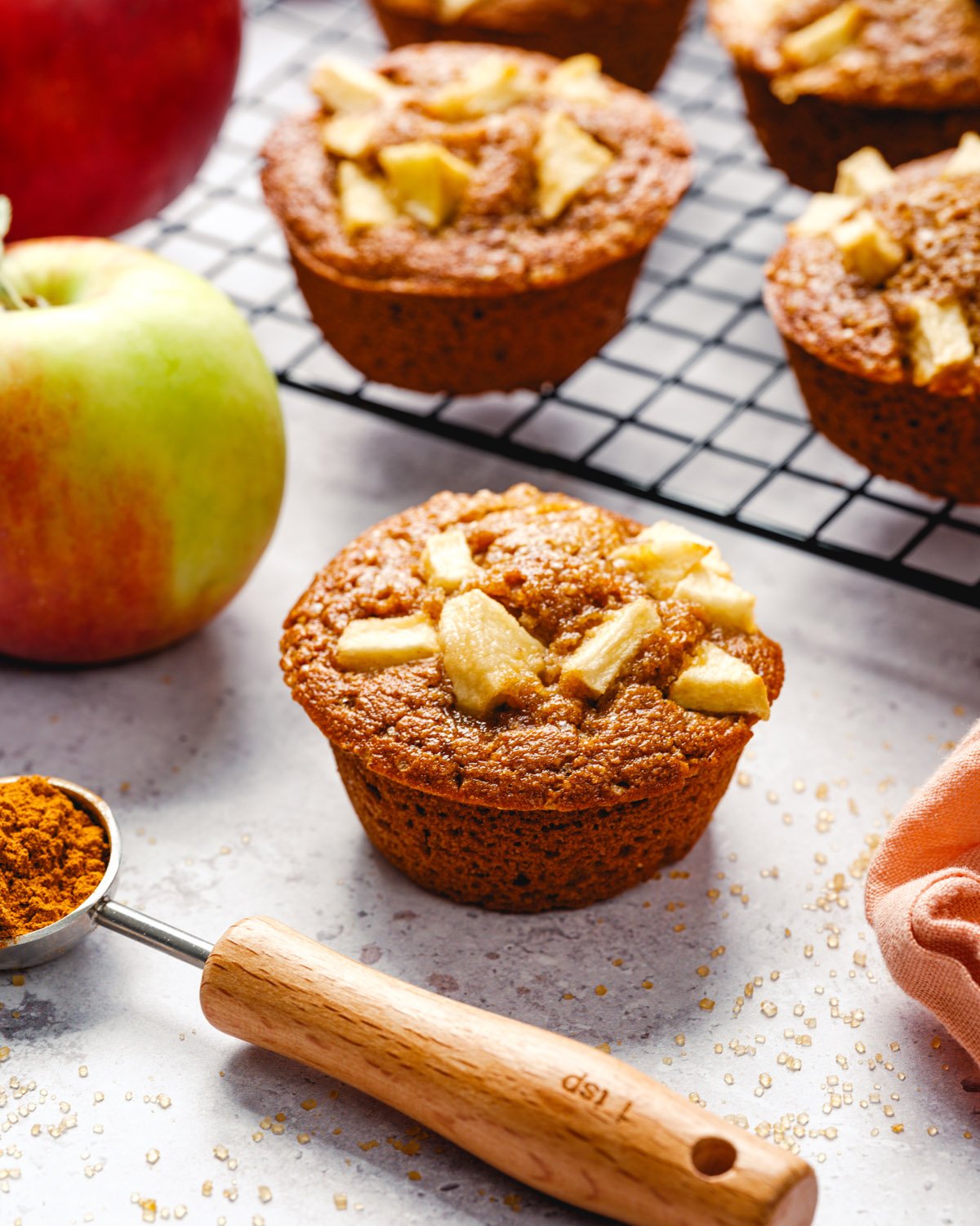 Healthy Apple Muffins