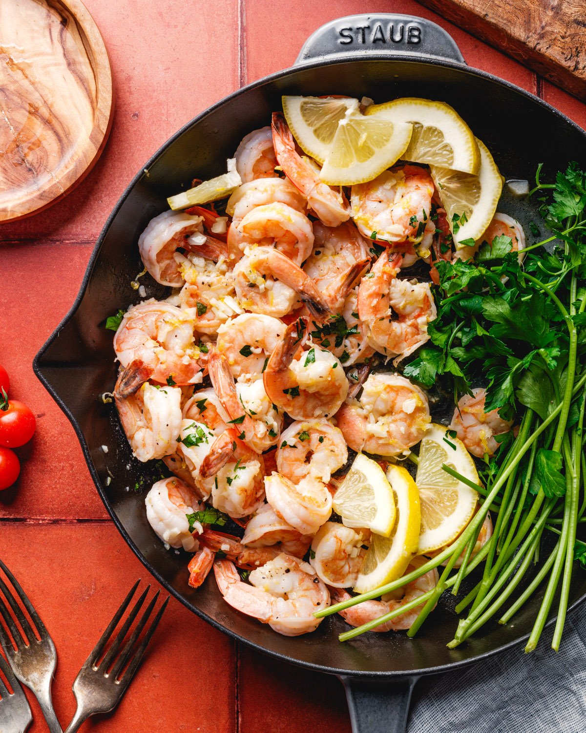 Lemon Garlic Shrimp