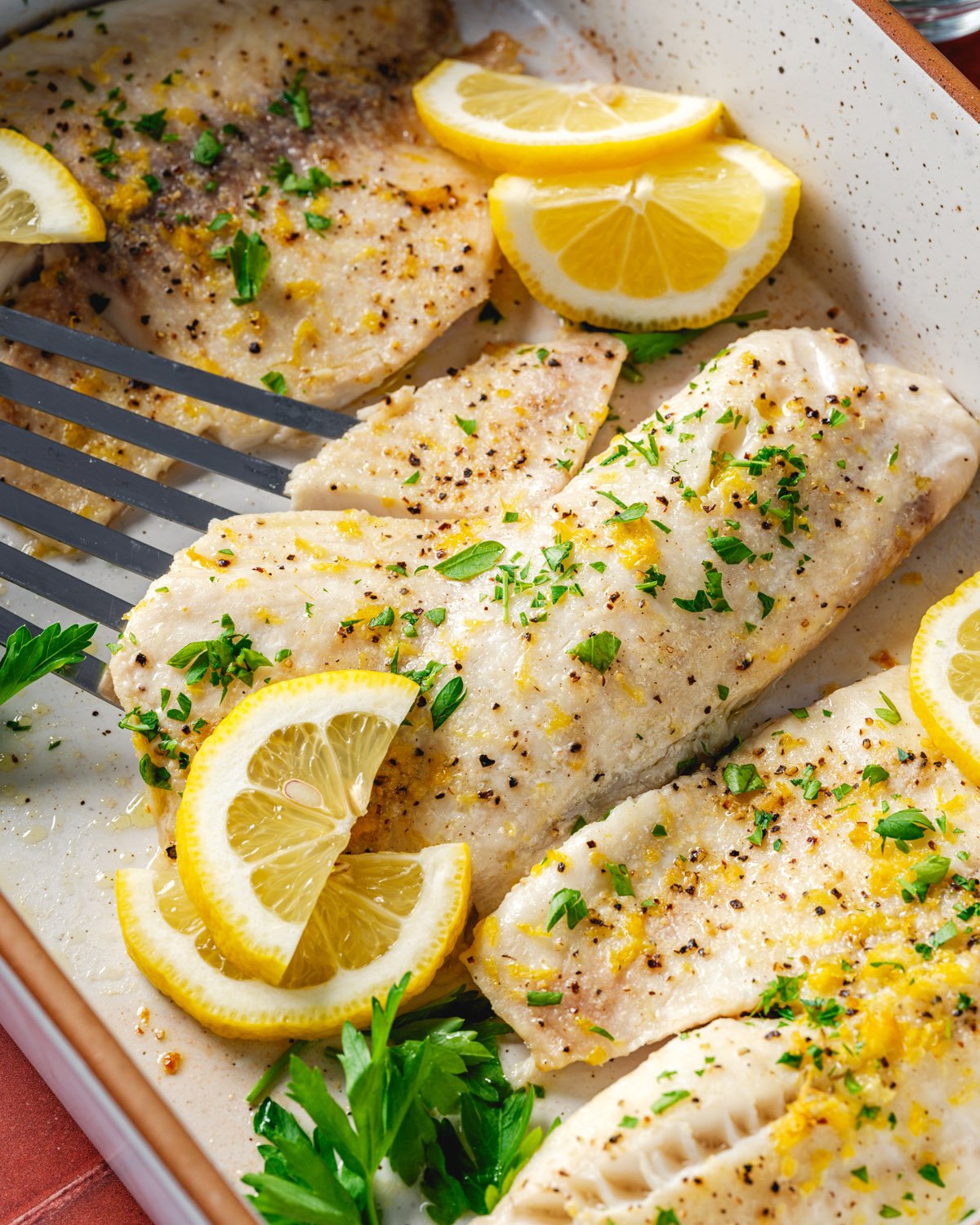 Lemon pepper tilapia